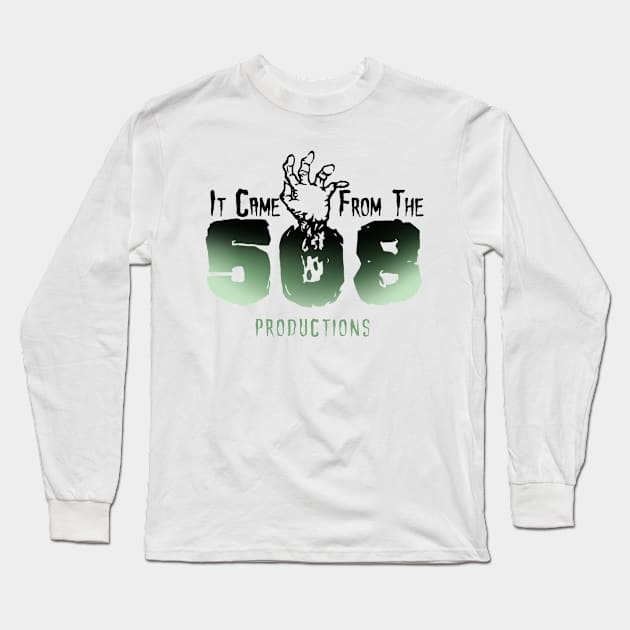 Logo (Black) Long Sleeve T-Shirt by It Came From The 508